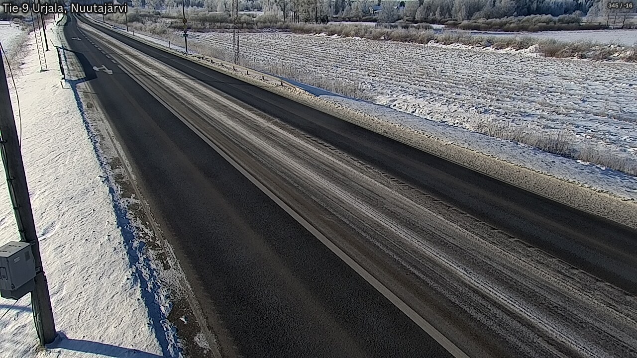 Weather Camera Image Väg 9 Urjala, Notsjö, Urjala, Pirkanmaa