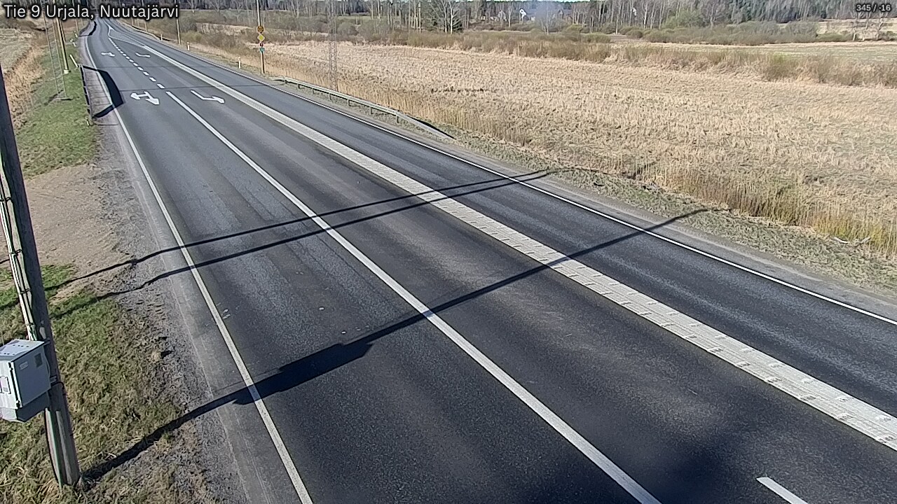Kelikamerat Kuva Tie 9 Urjala, Nuutajärvi, Urjala, Pirkanmaa