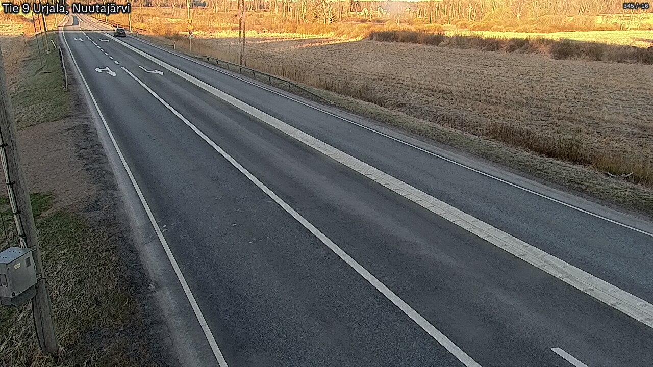 Kelikamerat Kuva Tie 9 Urjala, Nuutajärvi, Urjala, Pirkanmaa