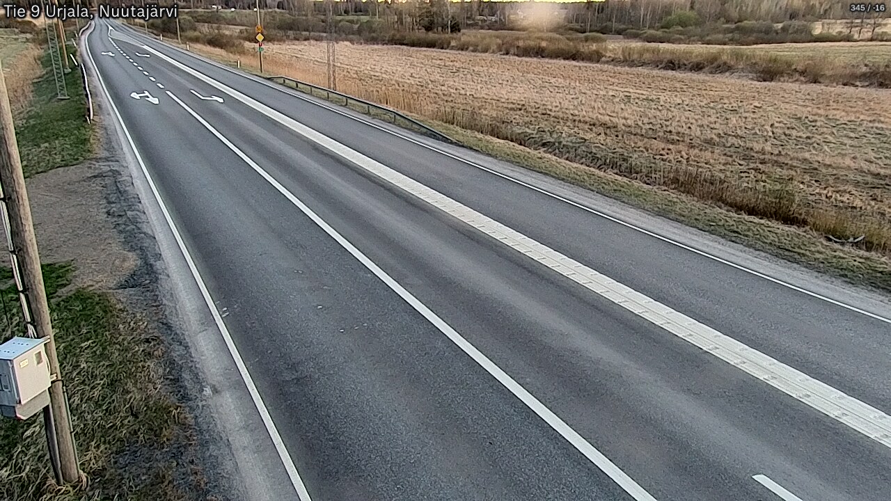 Kelikamerat Kuva Tie 9 Urjala, Nuutajärvi, Urjala, Pirkanmaa