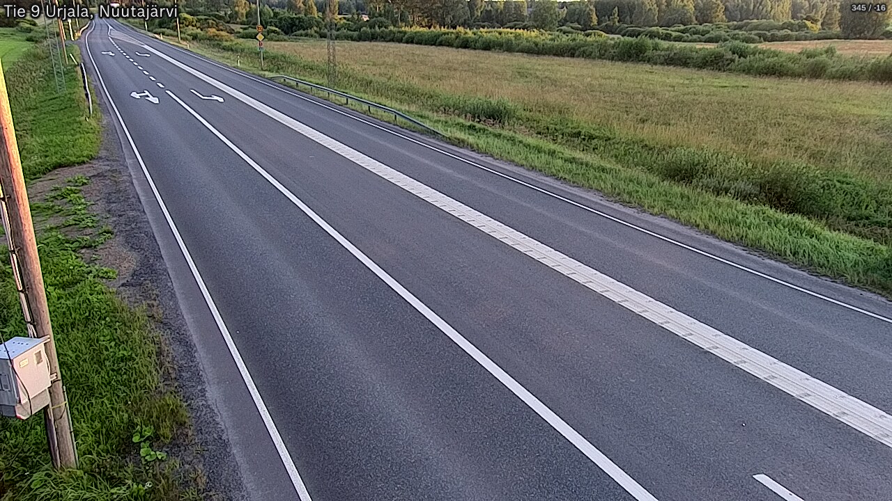 Kelikamerat Kuva Tie 9 Urjala, Nuutajärvi, Urjala, Pirkanmaa