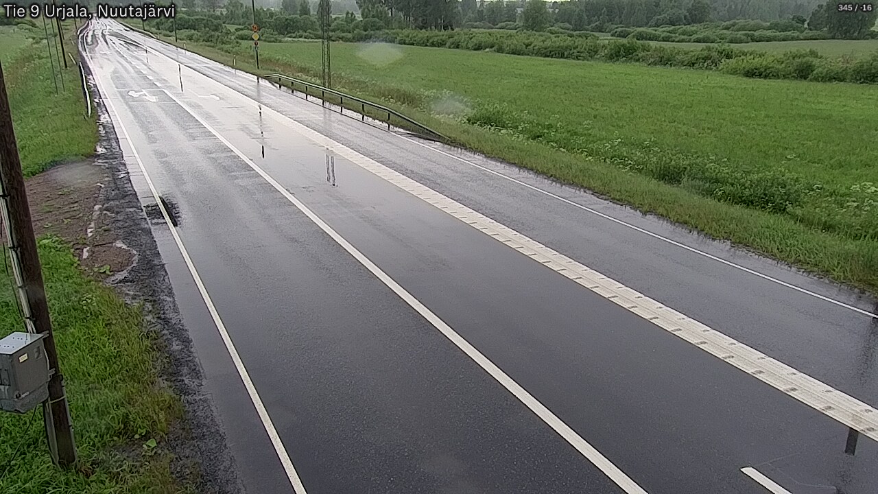 Kelikamerat Kuva Tie 9 Urjala, Nuutajärvi, Urjala, Pirkanmaa