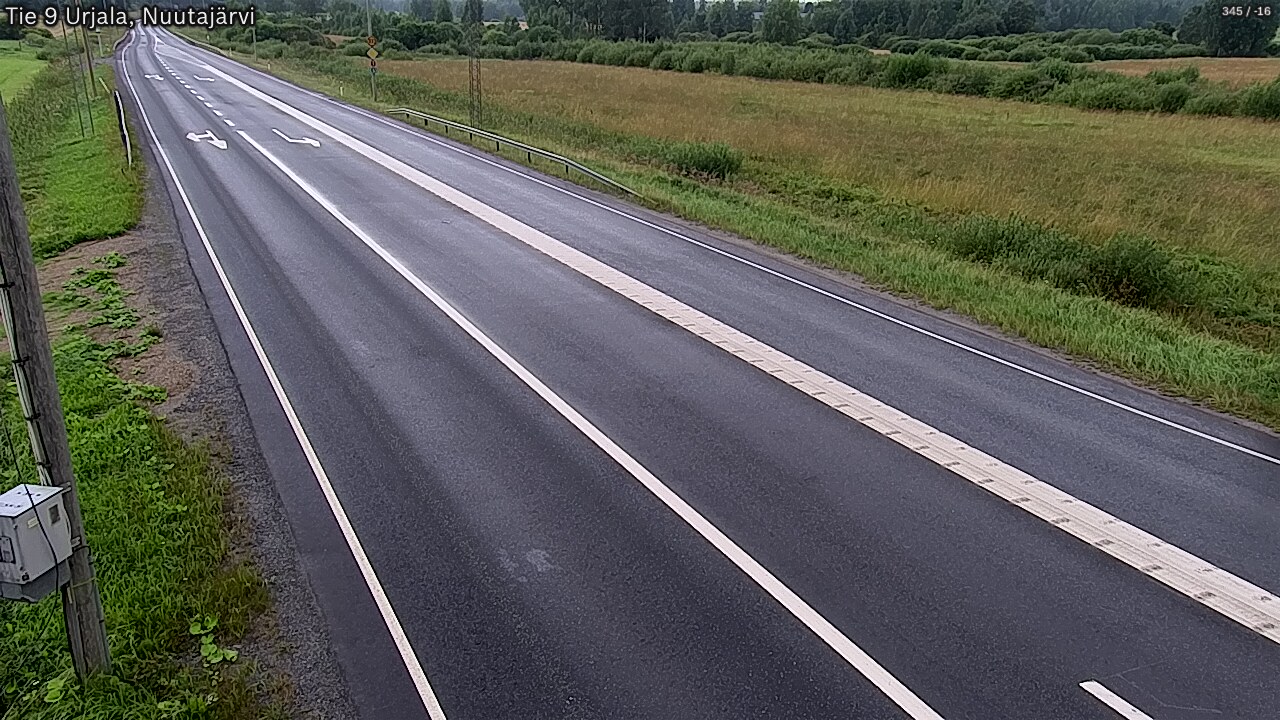 Kelikamerat Kuva Tie 9 Urjala, Nuutajärvi, Urjala, Pirkanmaa