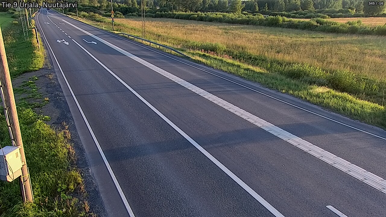 Kelikamerat Kuva Tie 9 Urjala, Nuutajärvi, Urjala, Pirkanmaa