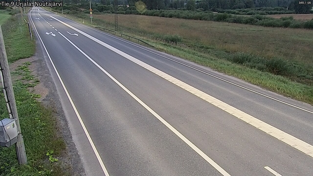 Kelikamerat Kuva Tie 9 Urjala, Nuutajärvi, Urjala, Pirkanmaa