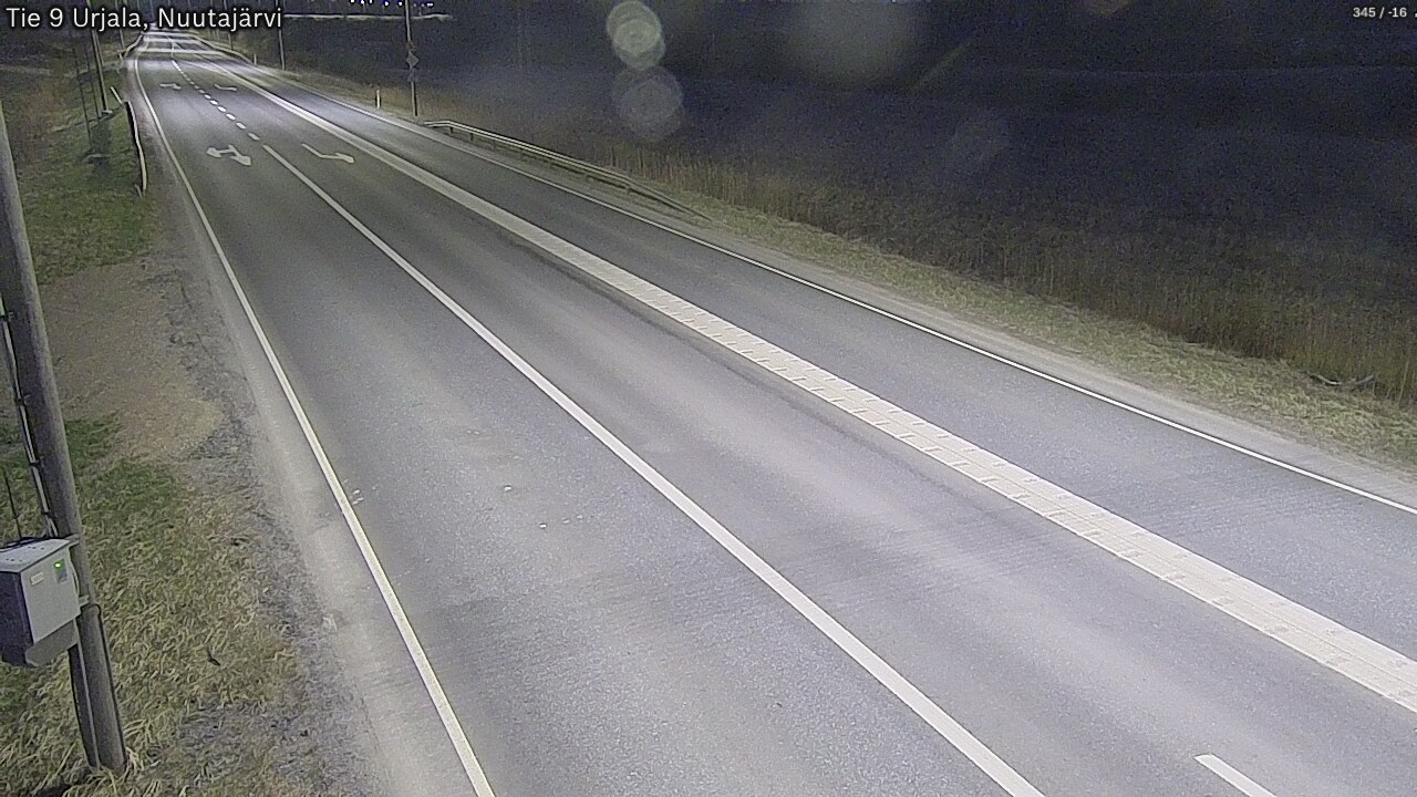 Weather Camera Image Road 9 Urjala, Nuutajärvi, Urjala, Pirkanmaa