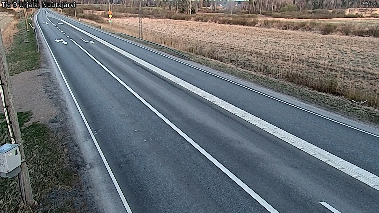 Weather Camera Image Road 9 Urjala, Nuutajärvi, Urjala, Pirkanmaa