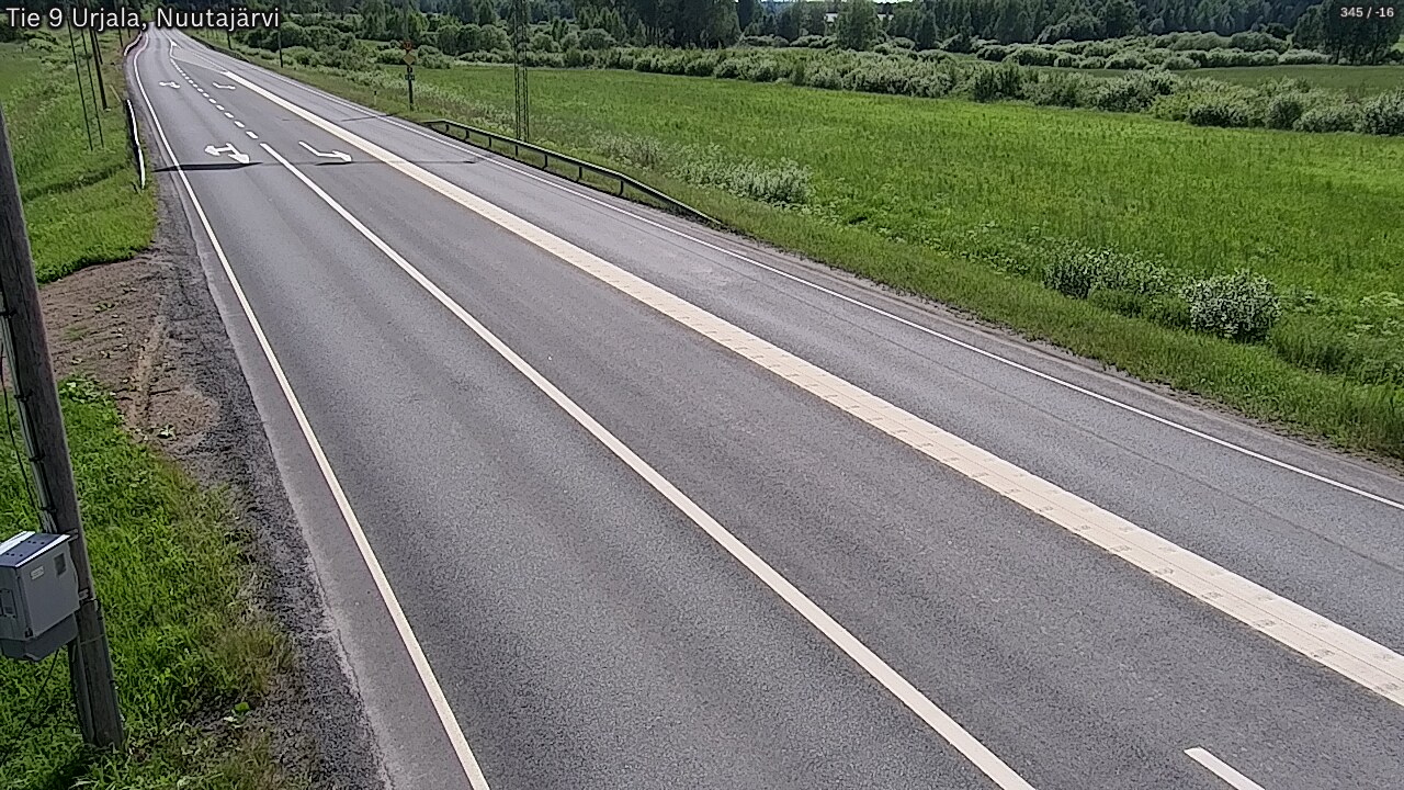 Kelikamerat Kuva Tie 9 Urjala, Nuutajärvi, Urjala, Pirkanmaa