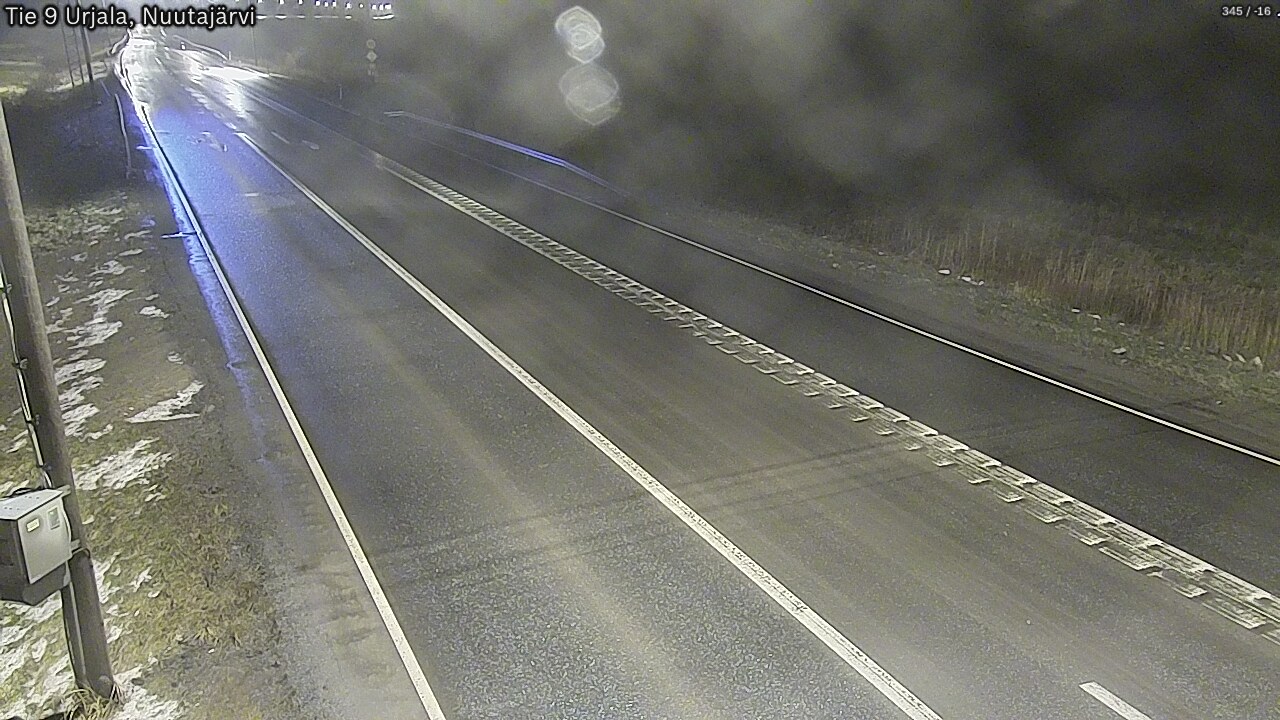 Weather Camera Image Road 9 Urjala, Nuutajärvi, Urjala, Pirkanmaa