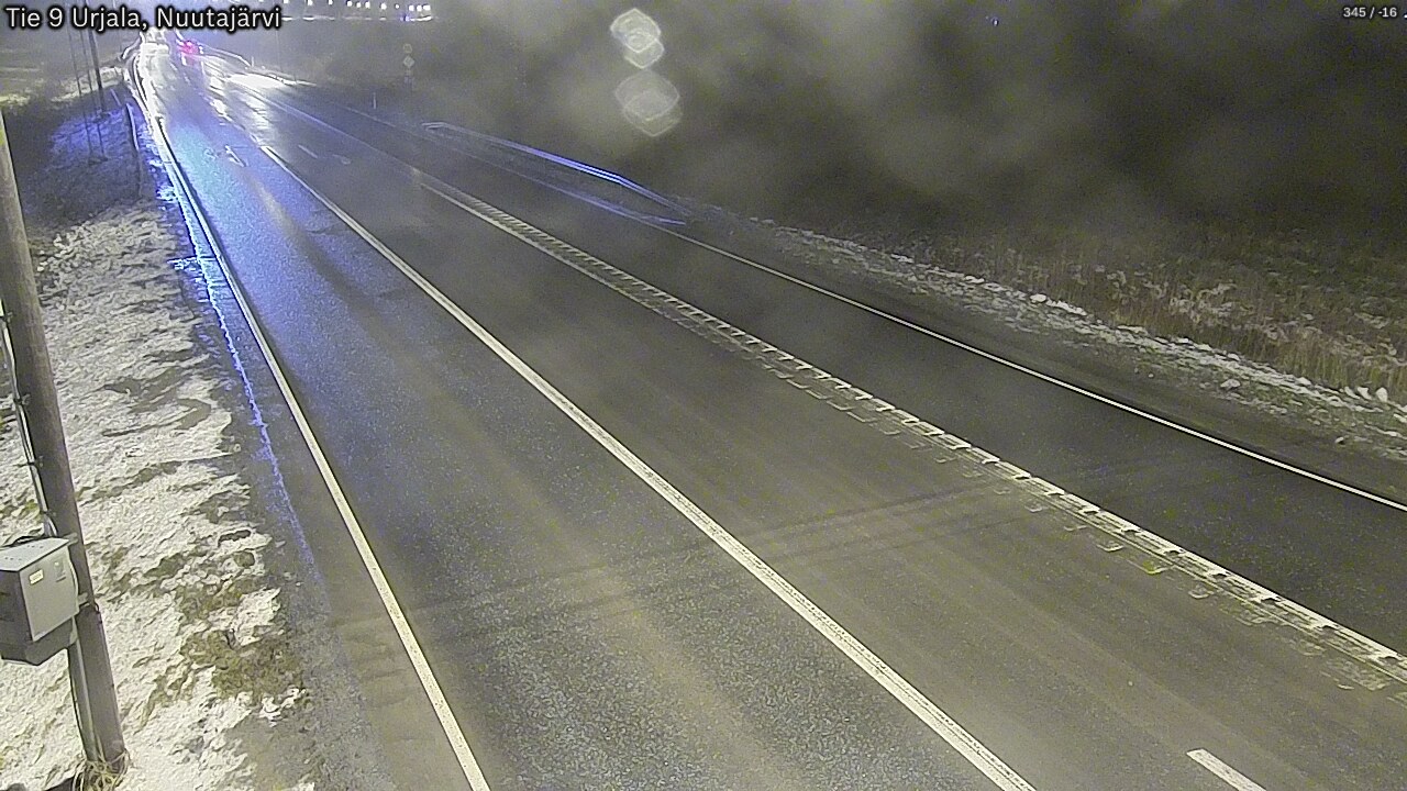 Weather Camera Image Road 9 Urjala, Nuutajärvi, Urjala, Pirkanmaa