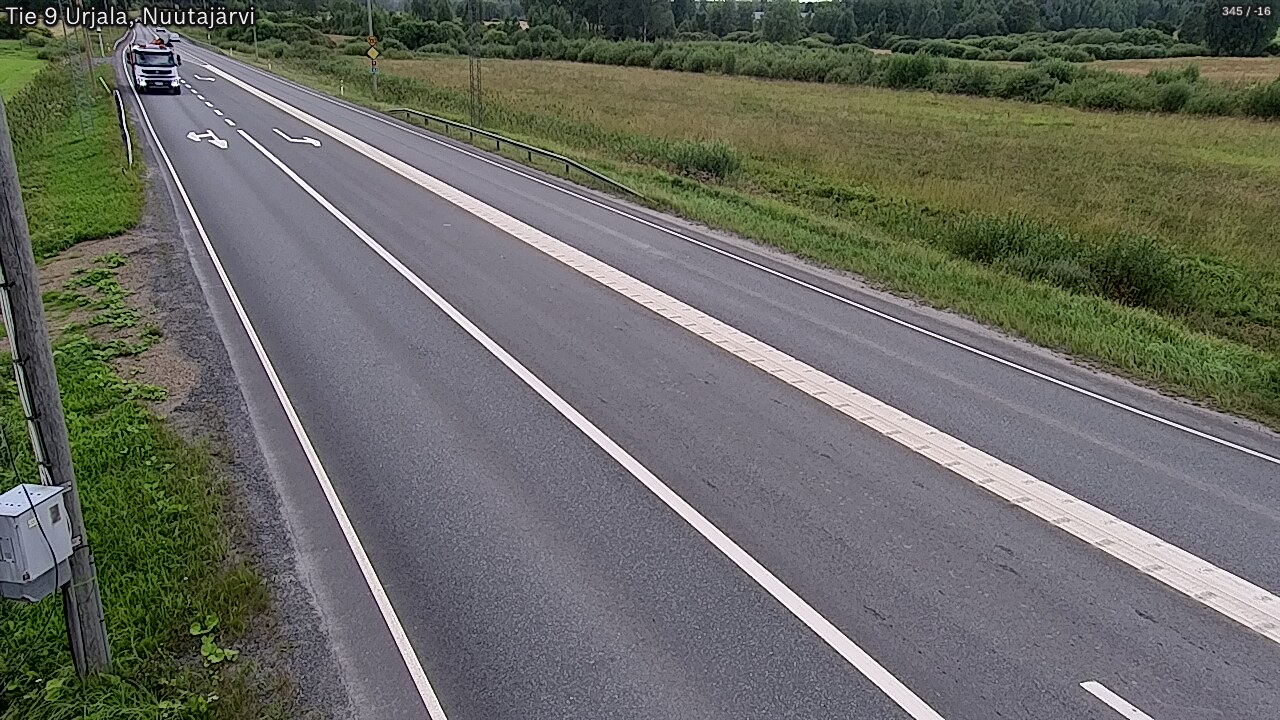 Kelikamerat Kuva Tie 9 Urjala, Nuutajärvi, Urjala, Pirkanmaa