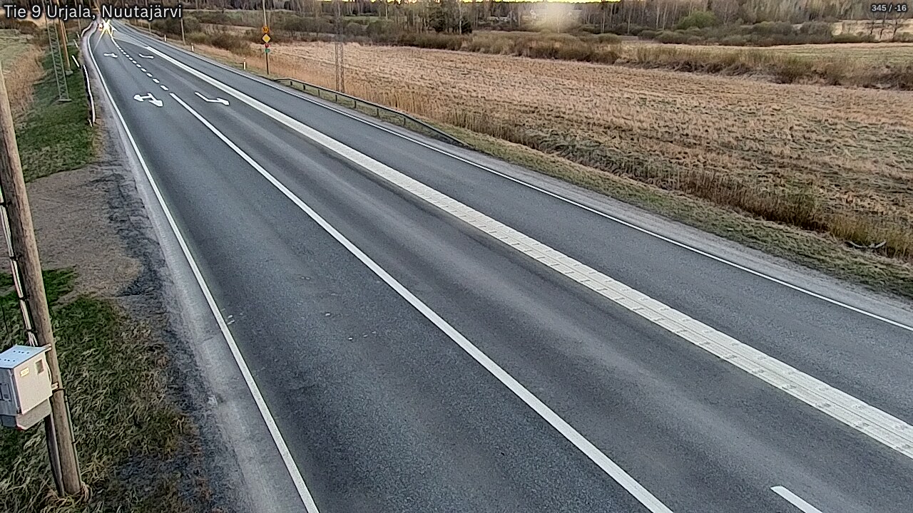 Kelikamerat Kuva Tie 9 Urjala, Nuutajärvi, Urjala, Pirkanmaa