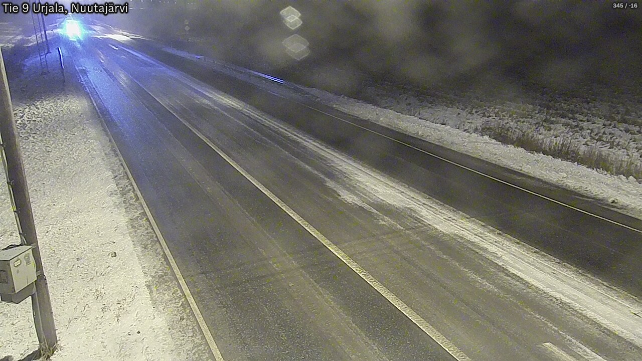 Kelikamerat Kuva Tie 9 Urjala, Nuutajärvi, Urjala, Pirkanmaa