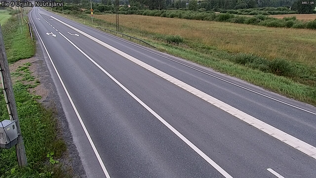Kelikamerat Kuva Tie 9 Urjala, Nuutajärvi, Urjala, Pirkanmaa