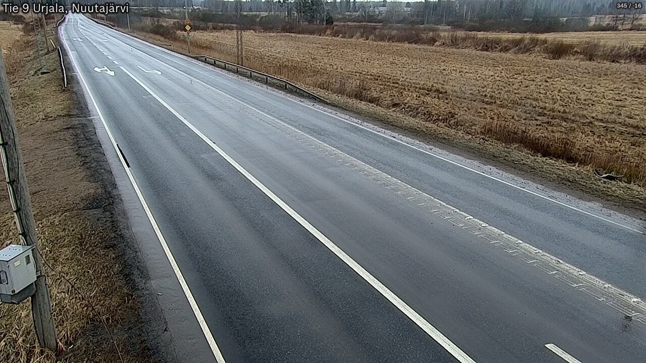 Kelikamerat Kuva Tie 9 Urjala, Nuutajärvi, Urjala, Pirkanmaa