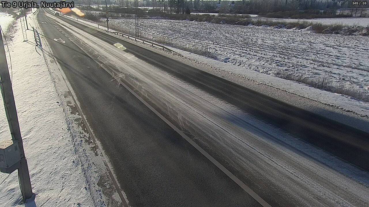 Kelikamerat Kuva Tie 9 Urjala, Nuutajärvi, Urjala, Pirkanmaa