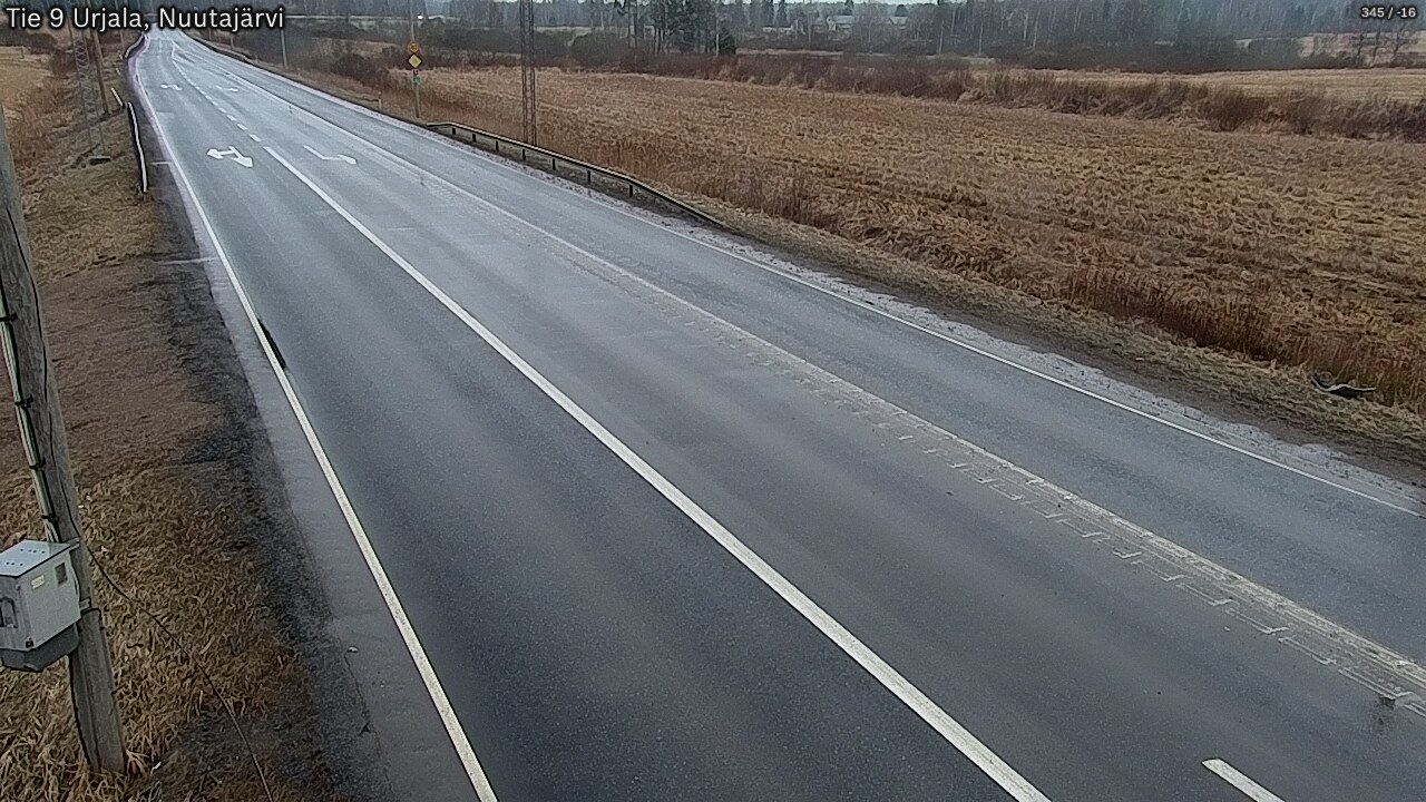 Kelikamerat Kuva Tie 9 Urjala, Nuutajärvi, Urjala, Pirkanmaa