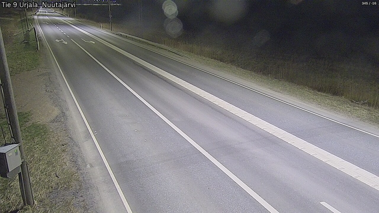 Weather Camera Image Road 9 Urjala, Nuutajärvi, Urjala, Pirkanmaa