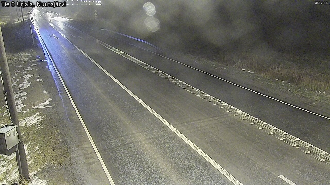 Weather Camera Image Road 9 Urjala, Nuutajärvi, Urjala, Pirkanmaa