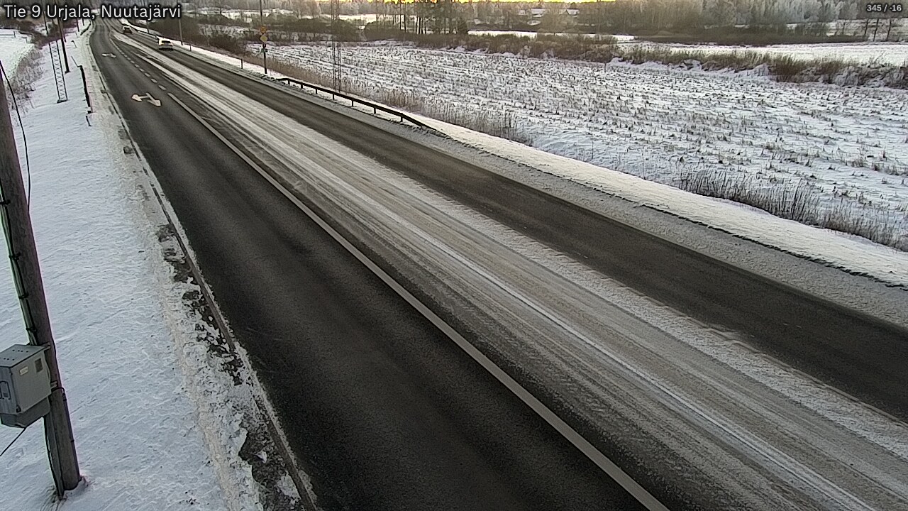 Kelikamerat Kuva Tie 9 Urjala, Nuutajärvi, Urjala, Pirkanmaa