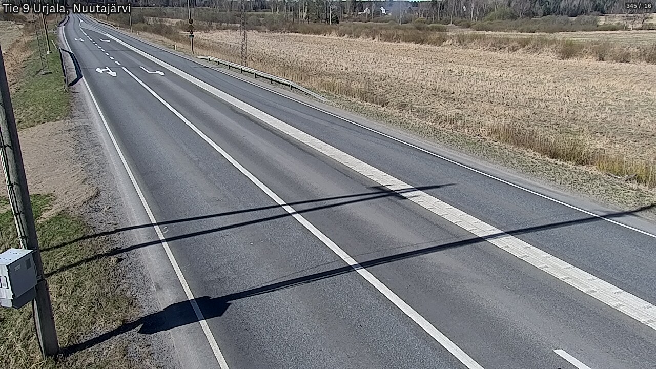 Kelikamerat Kuva Tie 9 Urjala, Nuutajärvi, Urjala, Pirkanmaa