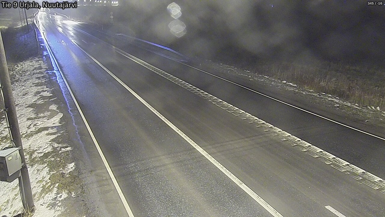 Weather Camera Image Road 9 Urjala, Nuutajärvi, Urjala, Pirkanmaa