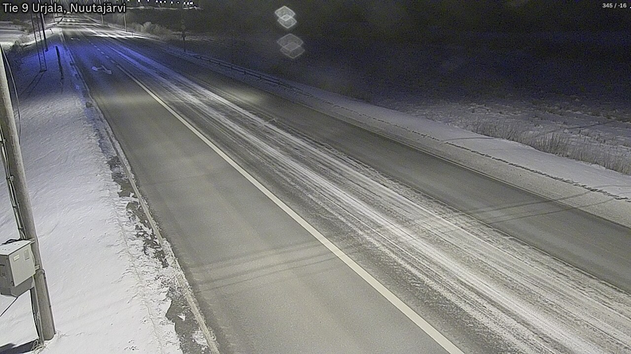 Kelikamerat Kuva Tie 9 Urjala, Nuutajärvi, Urjala, Pirkanmaa