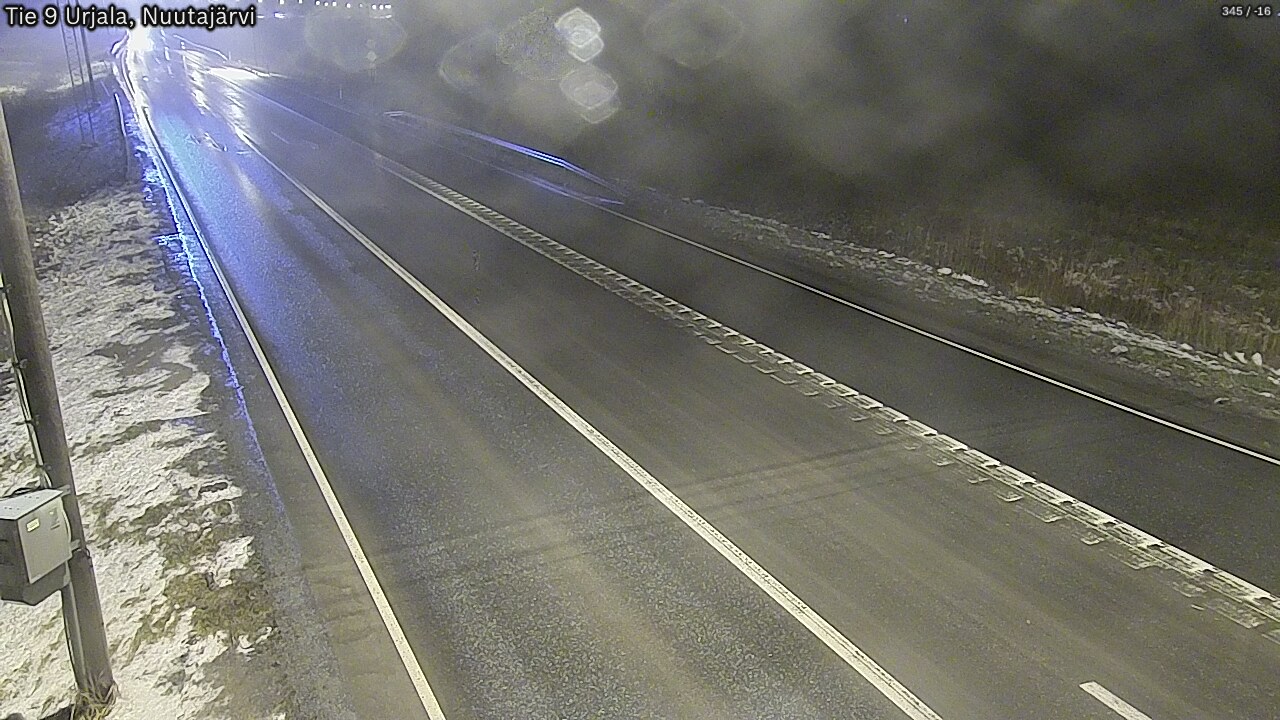 Weather Camera Image Road 9 Urjala, Nuutajärvi, Urjala, Pirkanmaa
