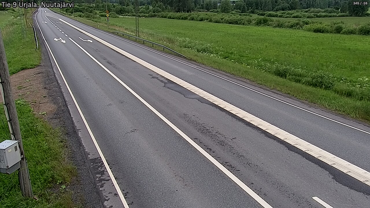 Kelikamerat Kuva Tie 9 Urjala, Nuutajärvi, Urjala, Pirkanmaa