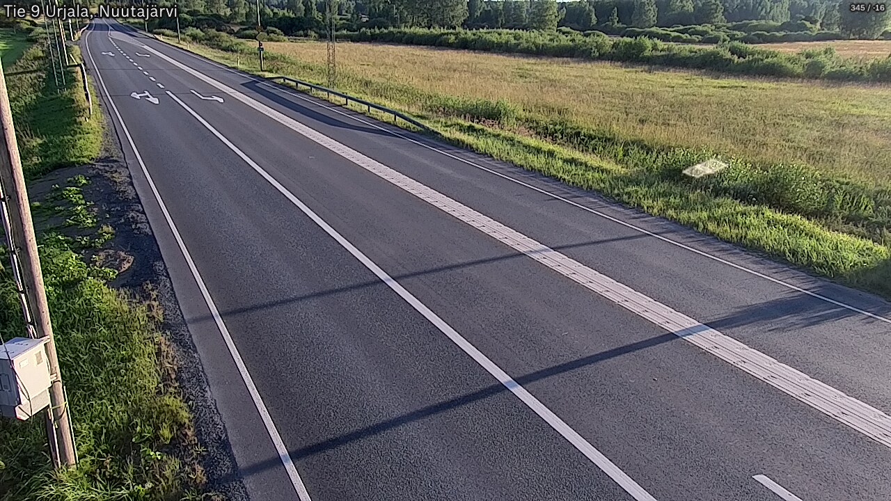 Kelikamerat Kuva Tie 9 Urjala, Nuutajärvi, Urjala, Pirkanmaa