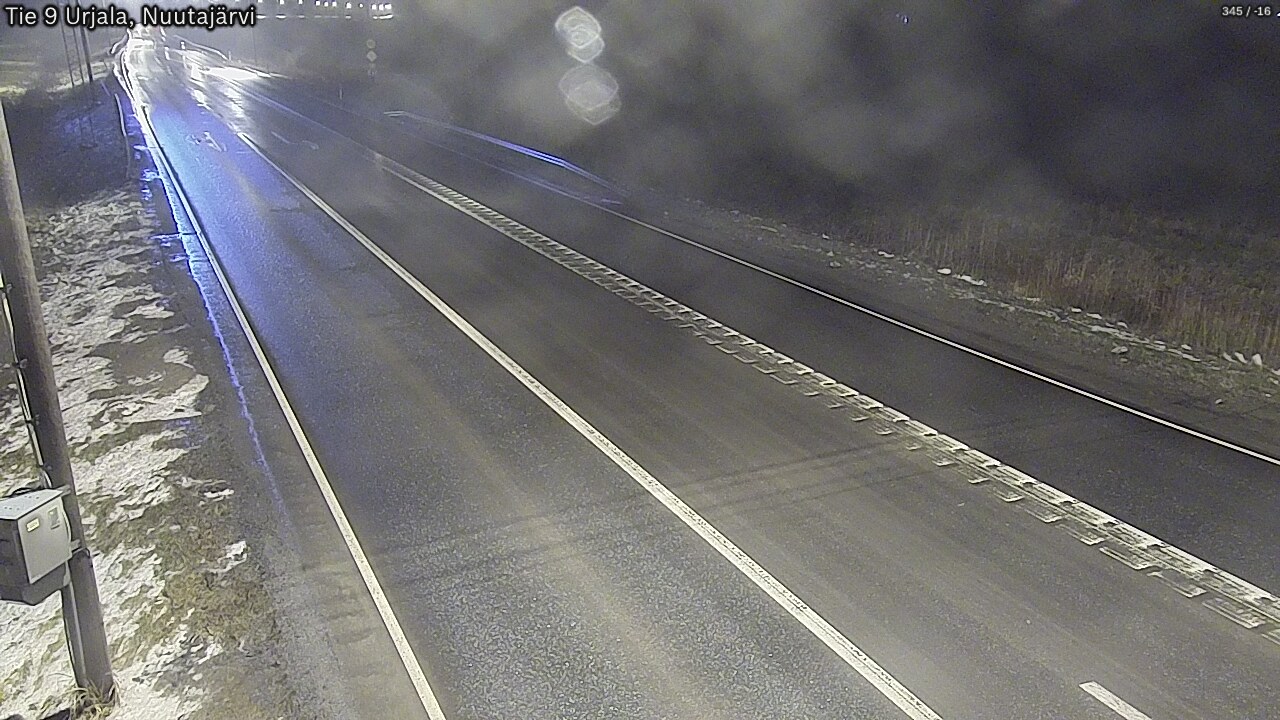 Weather Camera Image Road 9 Urjala, Nuutajärvi, Urjala, Pirkanmaa