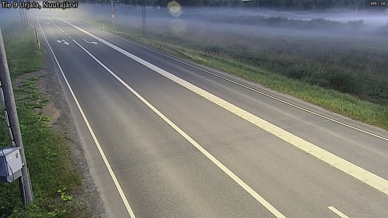 Kelikamerat Kuva Tie 9 Urjala, Nuutajärvi, Urjala, Pirkanmaa