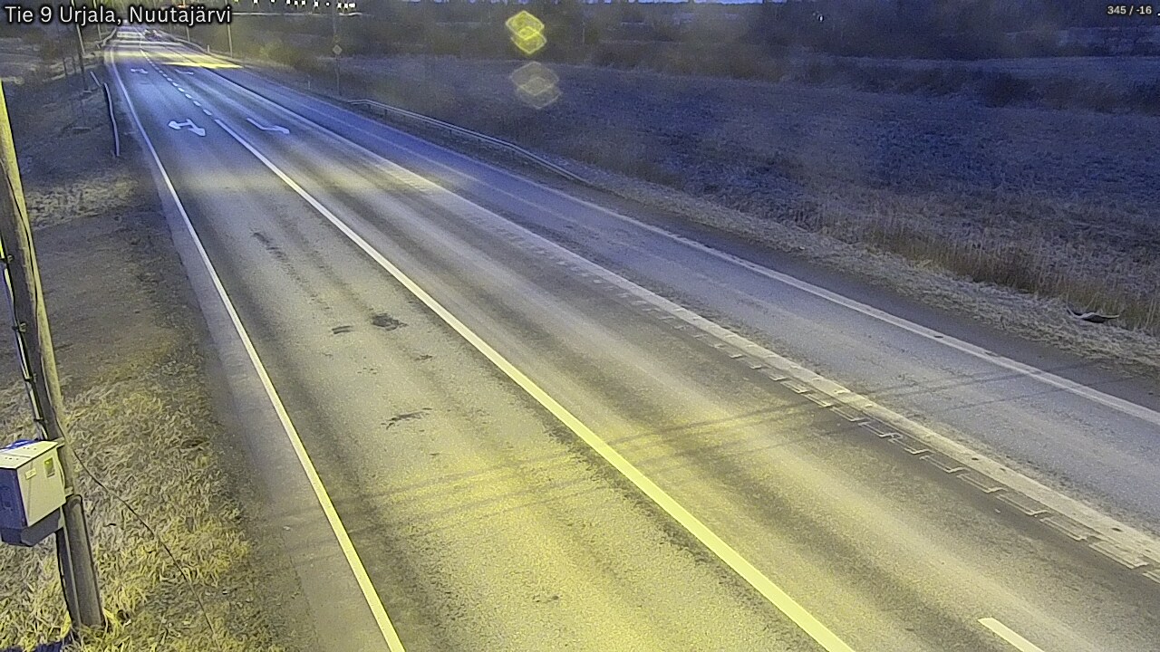 Kelikamerat Kuva Tie 9 Urjala, Nuutajärvi, Urjala, Pirkanmaa