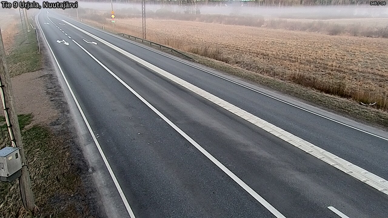 Kelikamerat Kuva Tie 9 Urjala, Nuutajärvi, Urjala, Pirkanmaa