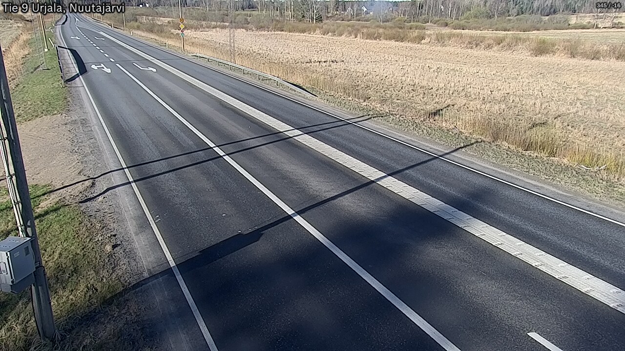 Kelikamerat Kuva Tie 9 Urjala, Nuutajärvi, Urjala, Pirkanmaa
