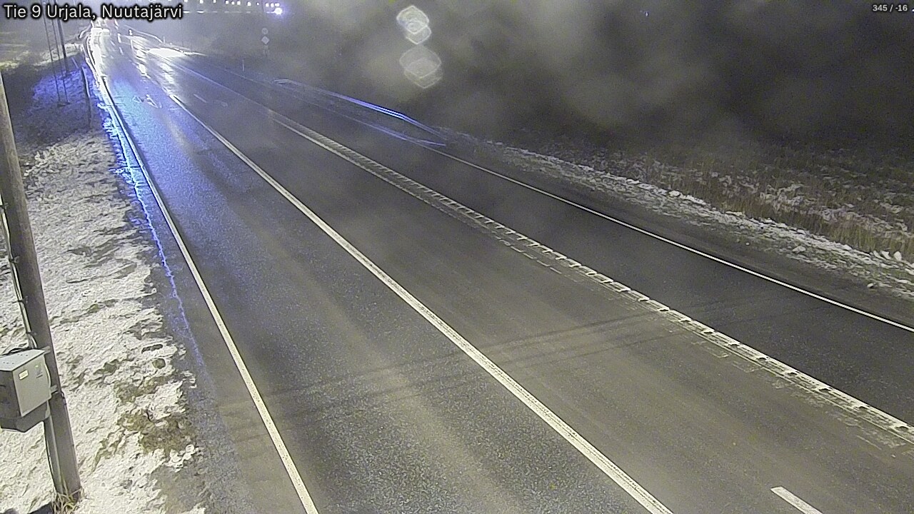 Weather Camera Image Road 9 Urjala, Nuutajärvi, Urjala, Pirkanmaa