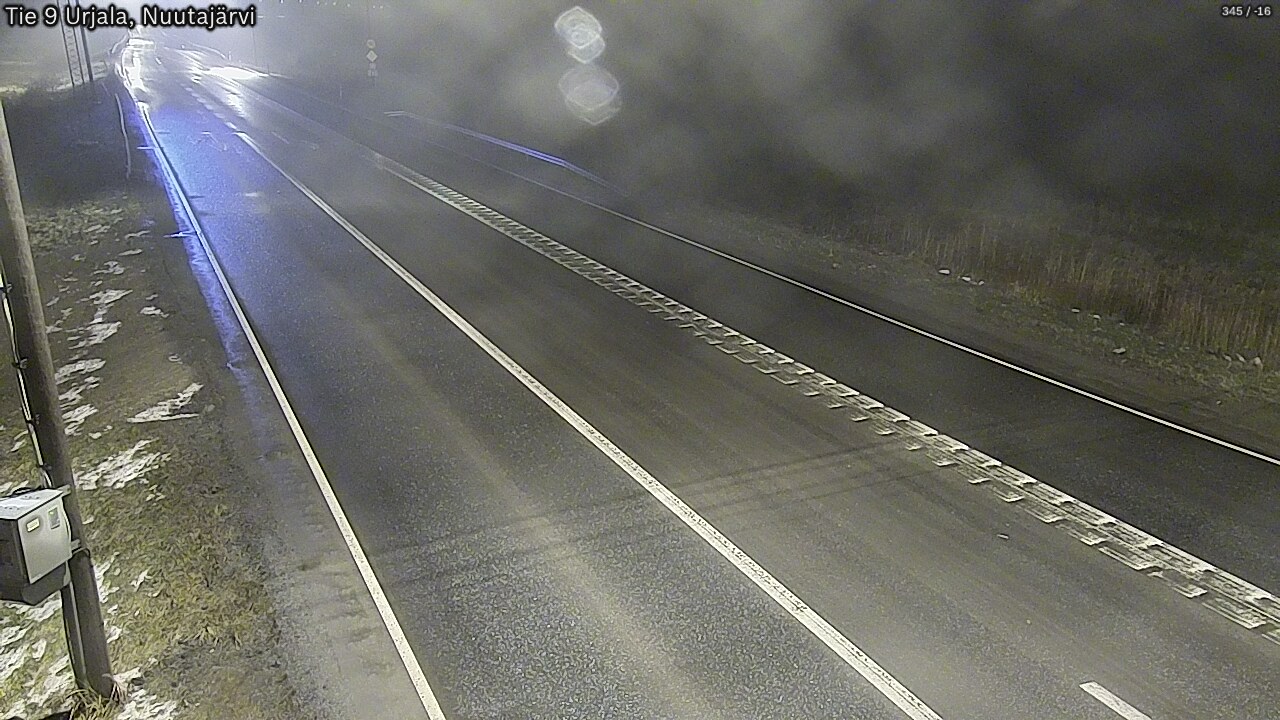 Weather Camera Image Road 9 Urjala, Nuutajärvi, Urjala, Pirkanmaa