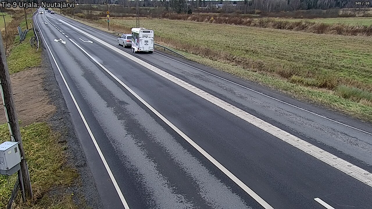 Kelikamerat Kuva Tie 9 Urjala, Nuutajärvi, Urjala, Pirkanmaa