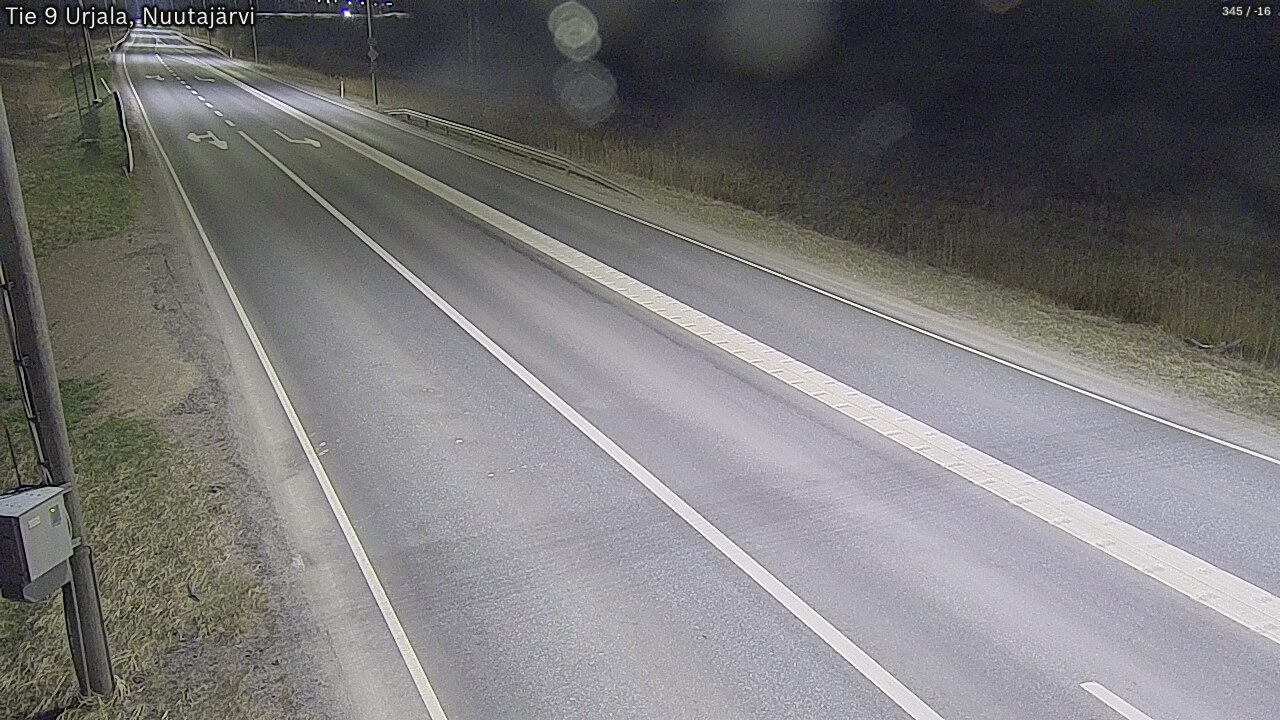 Weather Camera Image Väg 9 Urjala, Notsjö, Urjala, Pirkanmaa