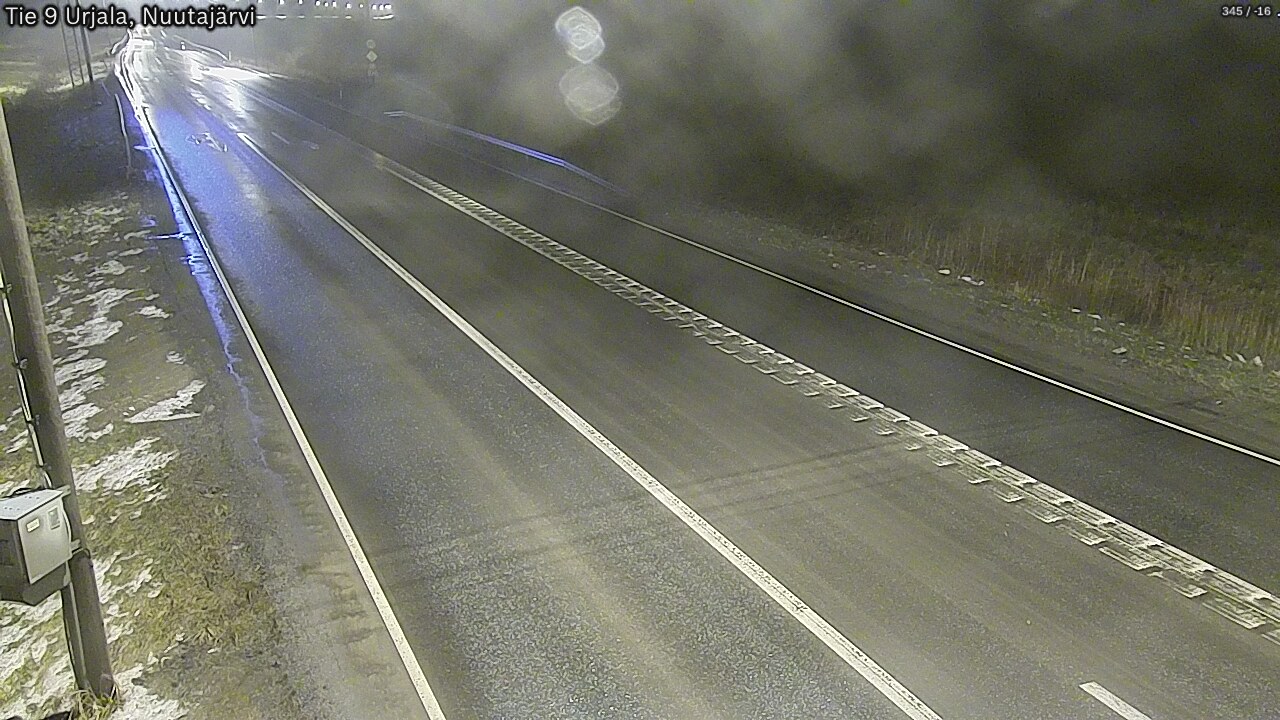 Weather Camera Image Road 9 Urjala, Nuutajärvi, Urjala, Pirkanmaa