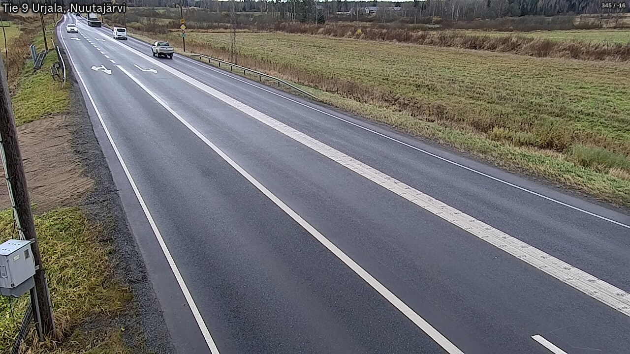 Kelikamerat Kuva Tie 9 Urjala, Nuutajärvi, Urjala, Pirkanmaa