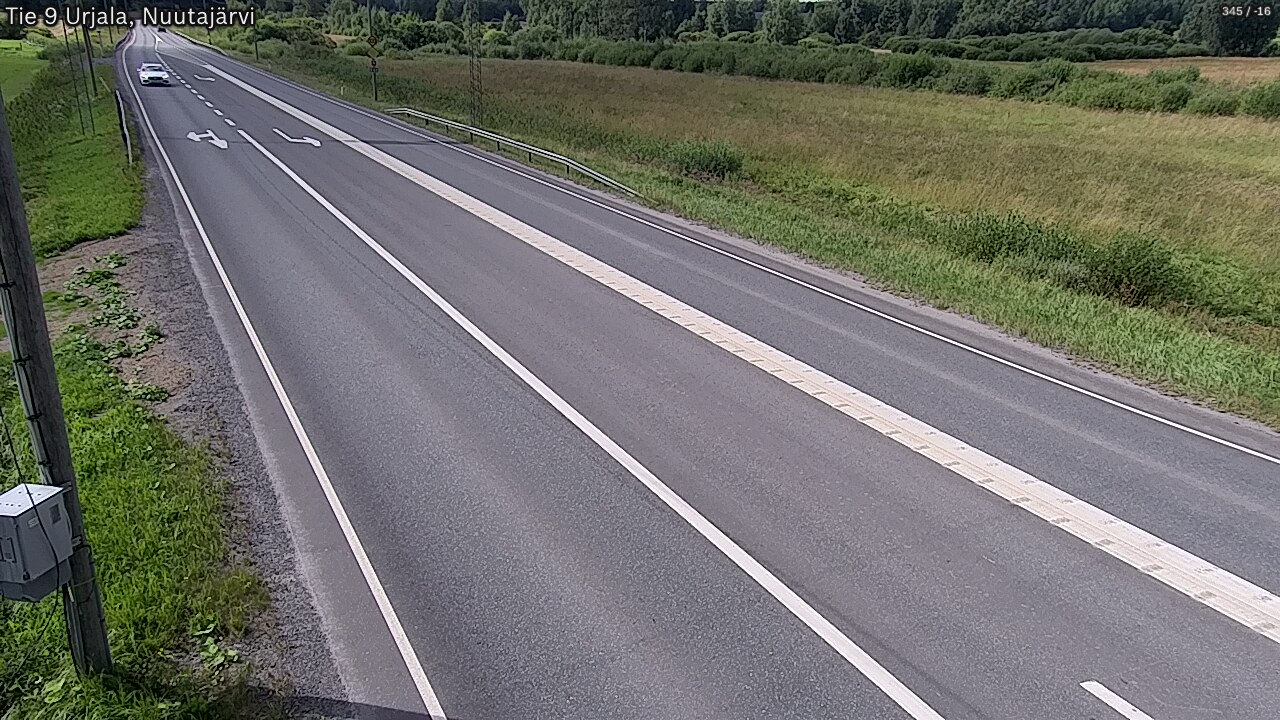 Kelikamerat Kuva Tie 9 Urjala, Nuutajärvi, Urjala, Pirkanmaa