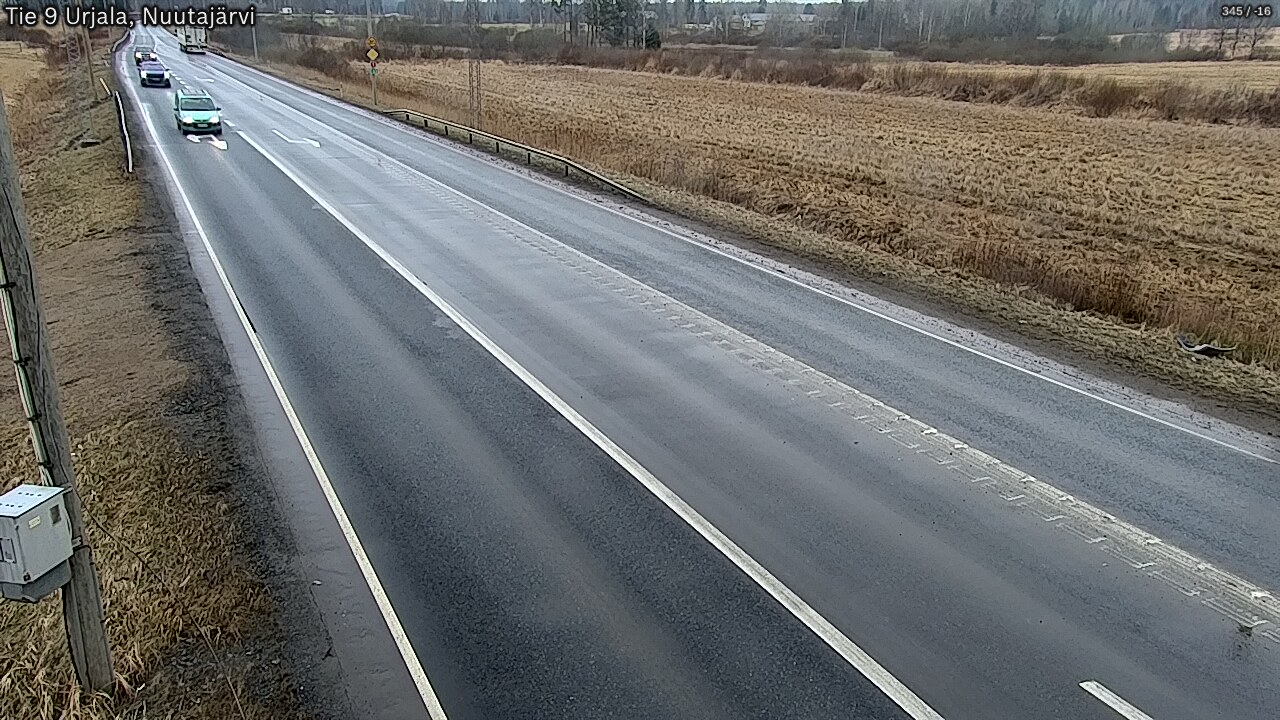 Kelikamerat Kuva Tie 9 Urjala, Nuutajärvi, Urjala, Pirkanmaa