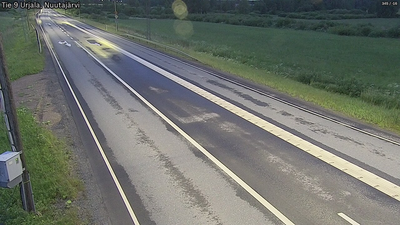 Kelikamerat Kuva Tie 9 Urjala, Nuutajärvi, Urjala, Pirkanmaa