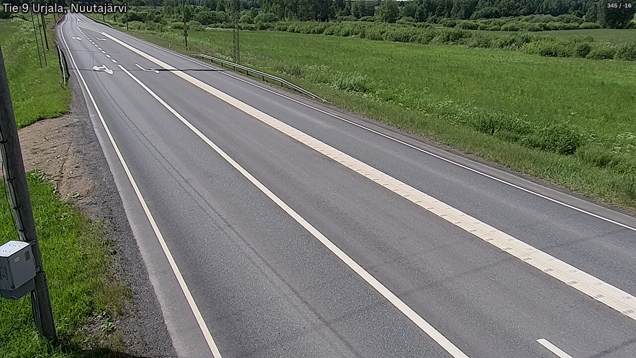 Kelikamerat Kuva Tie 9 Urjala, Nuutajärvi, Urjala, Pirkanmaa