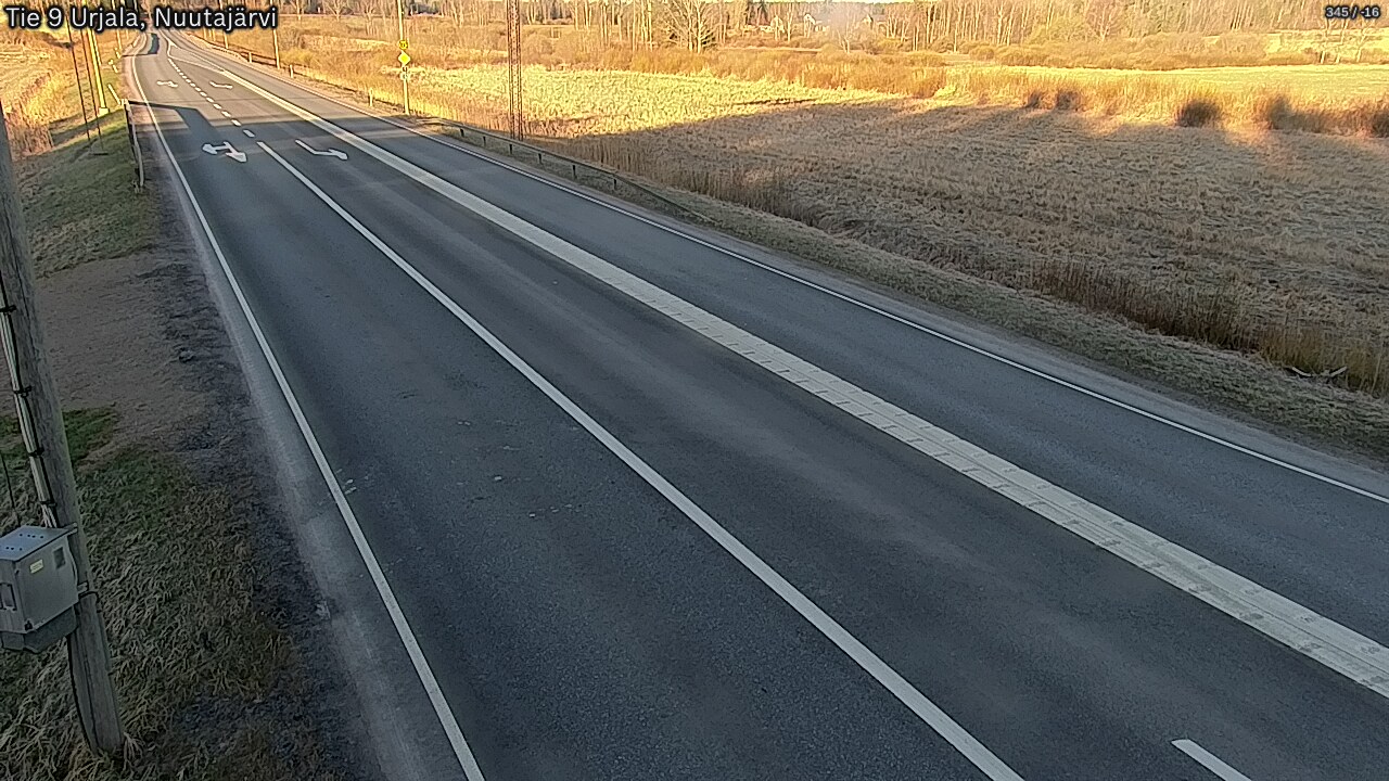 Kelikamerat Kuva Tie 9 Urjala, Nuutajärvi, Urjala, Pirkanmaa