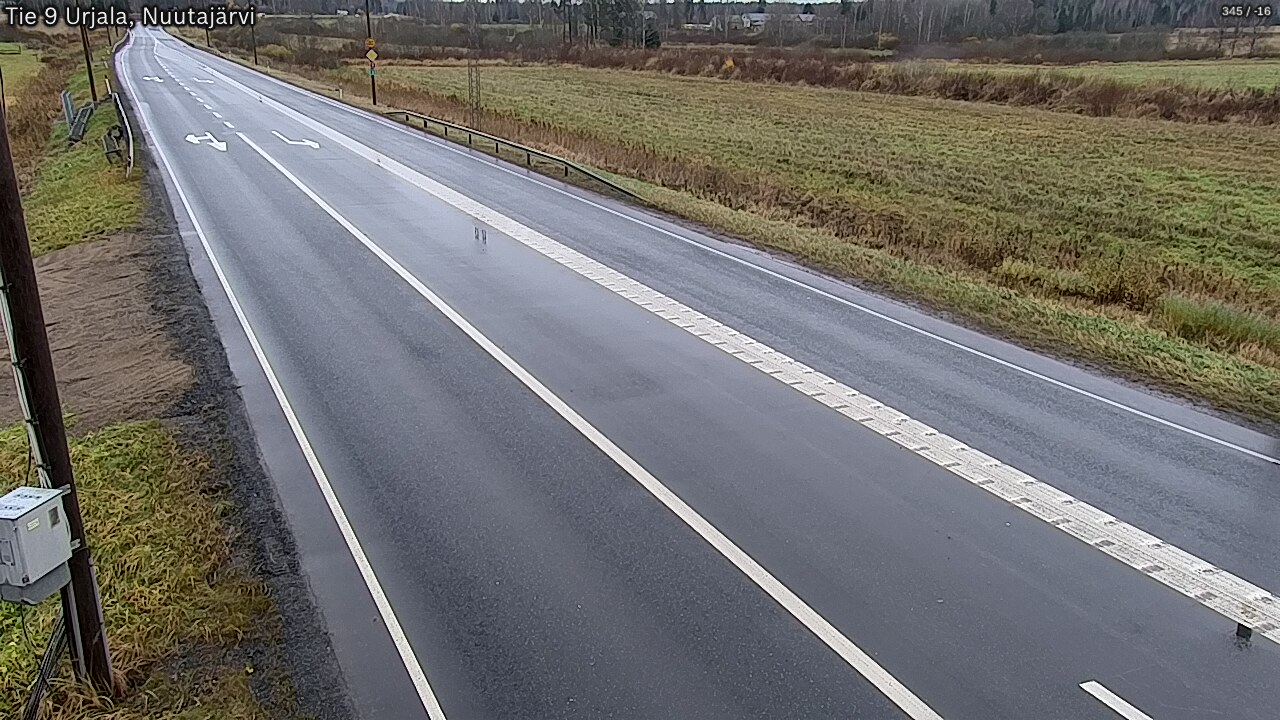 Weather Camera Image Väg 9 Urjala, Notsjö, Urjala, Pirkanmaa
