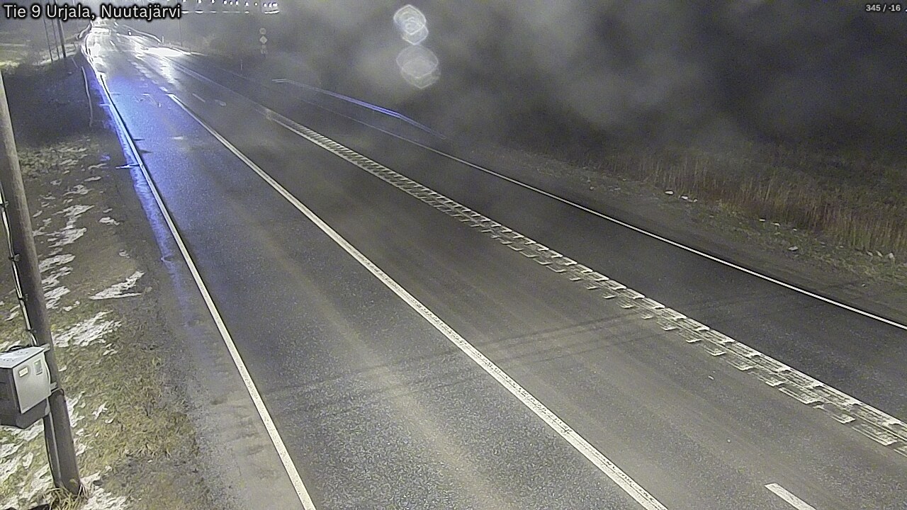 Weather Camera Image Road 9 Urjala, Nuutajärvi, Urjala, Pirkanmaa