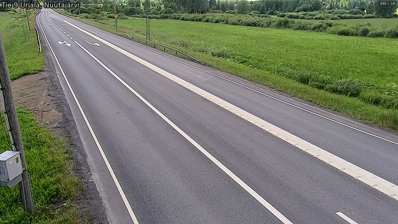 Kelikamerat Kuva Tie 9 Urjala, Nuutajärvi, Urjala, Pirkanmaa