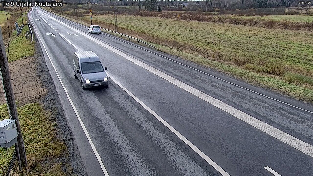 Kelikamerat Kuva Tie 9 Urjala, Nuutajärvi, Urjala, Pirkanmaa